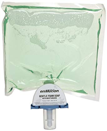 Georgia Pacific 42712 Enmotion Tranquil Aloe Gentle Foam Soap with Moisturizers, 1200ml per Pack (Case of 2 Packs)