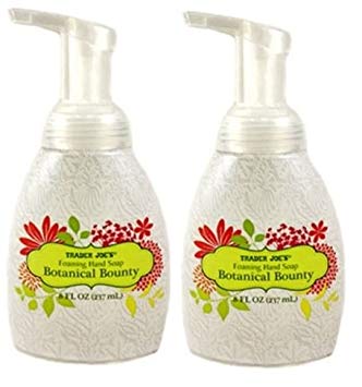 2-PACK - Trader Joe's Foaming Hand Soap Botanical Bounty, 8 FL OZ (237 ml)