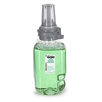 GOJO 8716-04 Botanical Foam Handwash, Botanical Fragrance, 700mL Refill, Dark Green (Case of 4)
