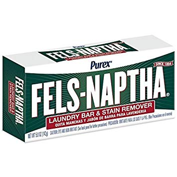 Dial 723154 Fels Naptha Laundry Bar Soap, 5.0oz Size (Pack of 24)