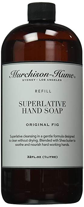Murchison-Hume Superlative Hand Soap Refill, Original Fig, 32 Ounces