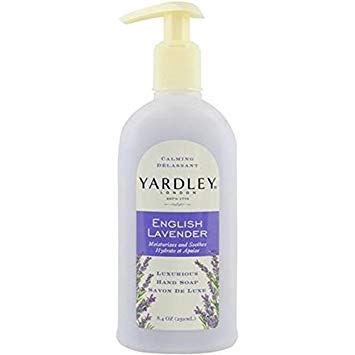 Yardley London-English Lavender Liquid Hand Soap, 8.4 Ounce (Pack of 12) Made With Lavender Extracts...