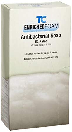 Rubbermaid Commercial Enriched Foam Antibacterial Soap E-2, 800-ml, FG450031