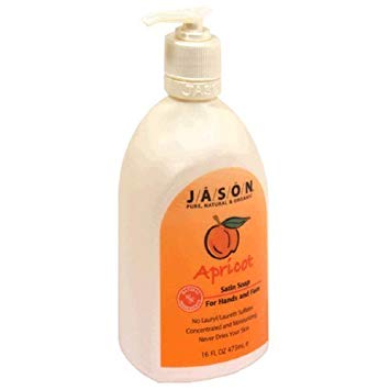 Jason Pure Natural Hand Soap Glowing Apricot -- 16 fl oz