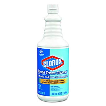 Clorox CLO 30613 CLO30613 Bleach Cream Cleanser, Fresh Scent, 32 oz. Bottle (Pack of 8)