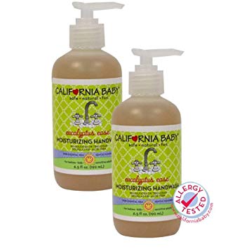 California Baby Eucalyptus Ease Moisturizing Handwash - 6.5 oz., Pack of 2