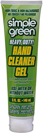 Simple Green 42150 Hand Cleaner Gel, 5oz Tube (Case of 12)