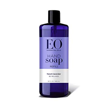 EO Botanical Liquid Hand Soap Refill, French Lavender, 32 Ounce (Pack of 2)