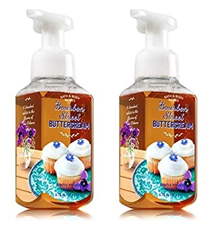 Bath & Body Works Bourbon Street Buttercream Gentle Foaming Hand Soap - Pack of 2 -...