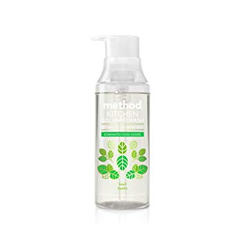 Method Kitchen Gel Hand Soap, Basil, 12 Ounce (6 Count)