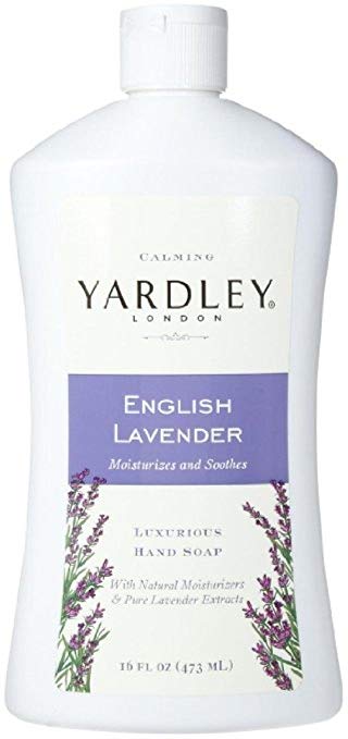 Yardley London Luxurious Hand Soap Refill, Flowering English Lavender 16 oz (Pack of 8)