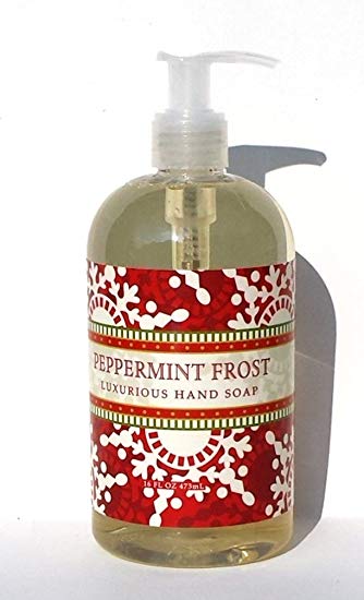 Greenwich Bay PEPPERMINT FROST Hand Soap with Shea Butter and Peppermint Oil 16oz