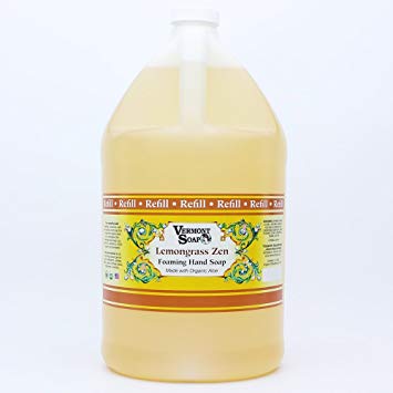 Vermont Soap Organics - Lemongrass Foaming Hand Soap Gallon Refill