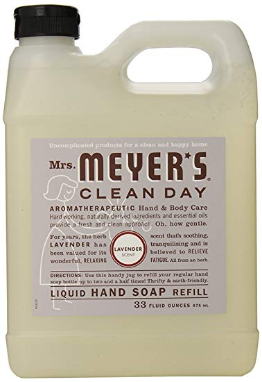 Mrs. Meyer's Clean Day Liquid Hand Soap Refill - Lavender - 33 Ounce (5 Pack)