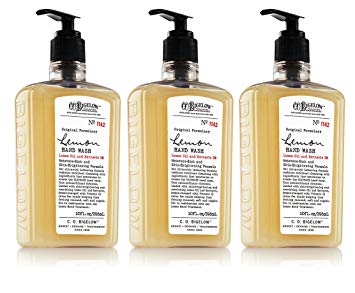 Lot of 3 Bath & Body Works C.O. Bigelow Lemon Hand Wash 10 oz