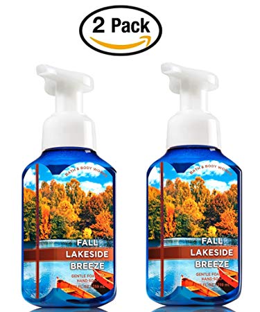 Bath & Body Works Fall Lakeside Breeze Gentle Foaming Hand Soap 8.75oz - Set of 2