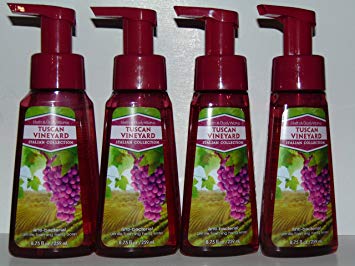 Bath & Body Works Tuscan Vineyard Foaming Hand Soap - 8.75oz - Lot of 4