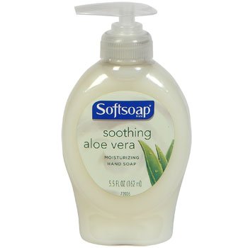 Softsoap Liquid Hand Soap, Moisturizing with Aloe 5.5 oz (Pack of 6)
