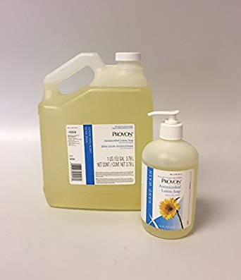 Provon Antimicrobial Lotion Soap Gallon Jug & 16 oz Pump Bottle Bundle