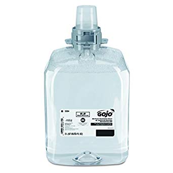GOJO 526402 E2 Foam Sanitizing Soap, 2000 ml Refill (Case of 2)