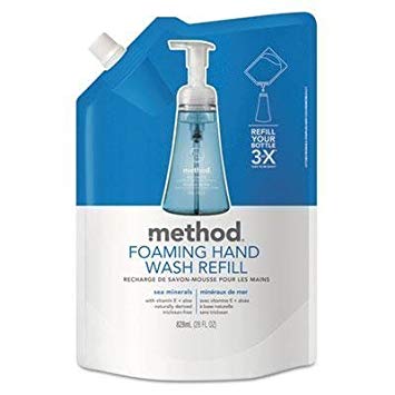 Method - 3 Pack - Foaming Hand Wash Refill 28Oz Pouch Sea Minerals 