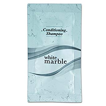 Breck DIA 20817 Shampoo/Conditioner, Clean Scent, .25 oz. Packet, Amber (Pack of 500)