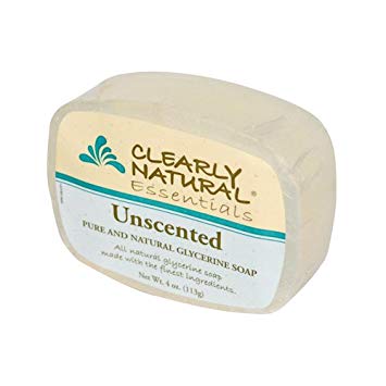 Clearly Naturals Unscented Glycerin Soap ( 12x4 Oz)