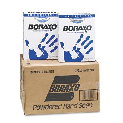DIA02203 - Boraxo Powdered Original Hand Soap, Unscented Powder, 5lb Box