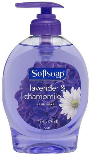Softsoap Liquid Pump Lavender & Chamomile, Soothing Scent, 7.5oz (Pack of 10)