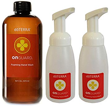 doTERRA On Guard Foaming Hand Wash (16 oz) with 2 Dispensers