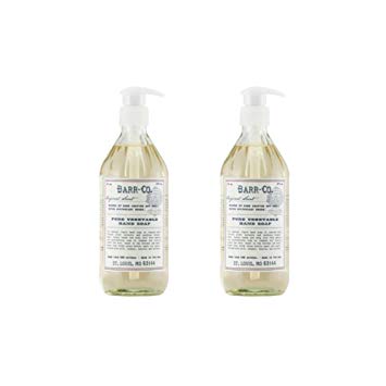 Barr Co Pure Vegetable Hand Soap 16 oz (Pack of 2)