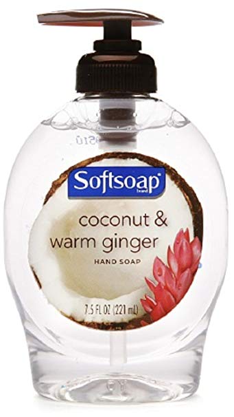 Softsoap Hand Soap Coconut & Warm Ginger 7.50 oz (Pack of 6)
