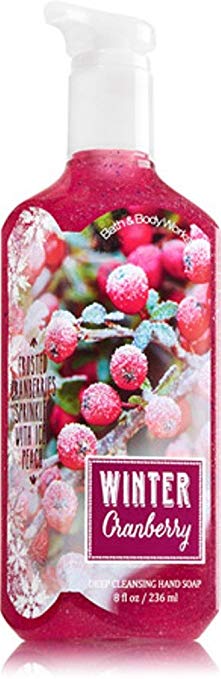 Bath & Body Works Winter Cranberry Deep Cleansing Hand Soap 8oz