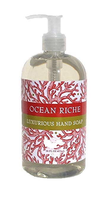 Greenwich Bay OCEAN RICHE Shea Butter Hand Soap Enriched with Cocoa Butter 16 oz