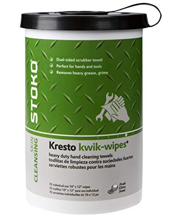 Stoko 28707706 Kresto® Kwik-Wipes®, 70-Count Canister, 6/Case