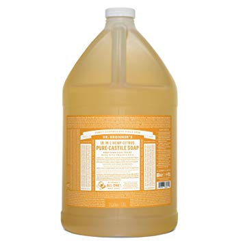 Dr. Bronner's Pure-Castile Liquid Soap - Citrus, 1 Gallon
