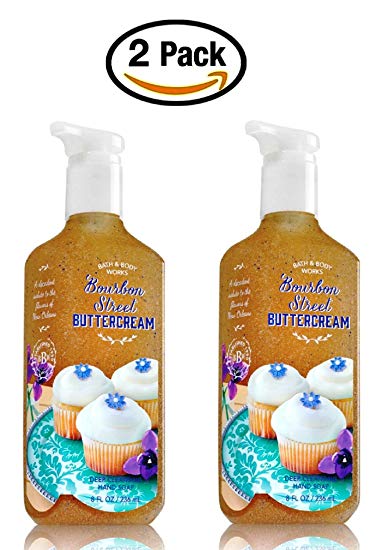 Bath and Body Works Bourbon Street Buttercream Deep Cleansing Hand Soap - Pack of 2 -...
