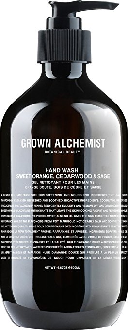Grown Alchemist Hand Wash Sweet Orange, Cedar Wood and Sage, 500 ml