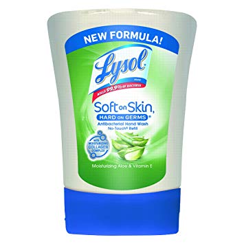 LYSOL No-Touch 00786CT Hand Soap Refill, 8.5oz, Aloe & Vitamin E (Case of 6)