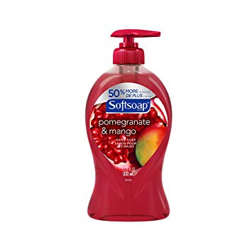 Softsoap Liquid Hand Soap, Pomegranate and Mango - 11.25 fluid ounce (6 Pack)