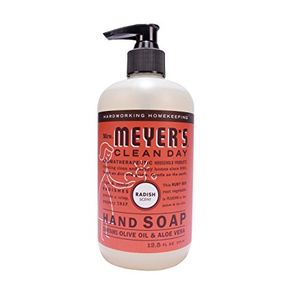 Mrs. Meyers Clean Day Liquid Hand Soap, Radish Scent, 12.5 fl oz