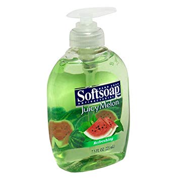 Softsoap Fruit Essentials Antibacterial Liquid Hand Soap, Juicy Melon, Pump, 7.5 Ounces (Pack of 10)