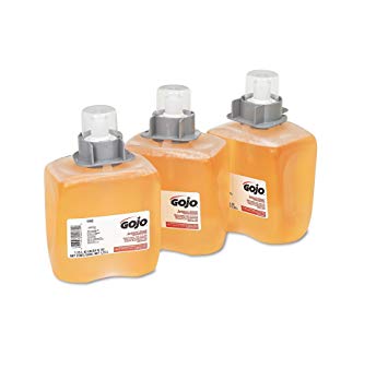 GOJO 5162-03 X Luxury Foam Antibacterial Soap Refill, 1250 mL Refill for GOJO® FMX-12™ Dispenser